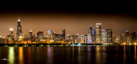 Chicago Skyline at night