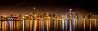Chicago Skyline at night